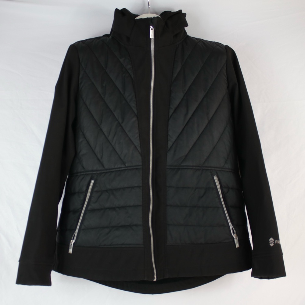 Free Country Black Full Zip Jacket Womens Size XL - Picture 2 of 7